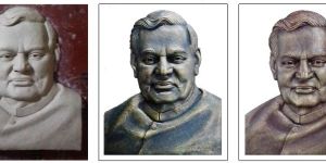 Fiberglass Atal Bihari Vajpayee Wall Murals