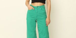 Ladies Flared Denim Jeans