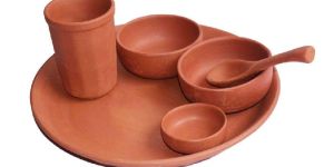 Clay Thali Set