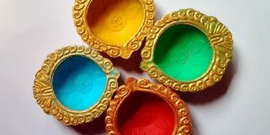 Designer Clay Diya