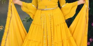 Partywear Embroidered Suit