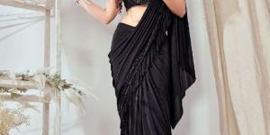 Ready to Wear Lycra Saree