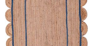 Jute Braided Scalloped Rugs -3