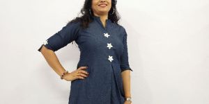 Ladies Denim Kurti