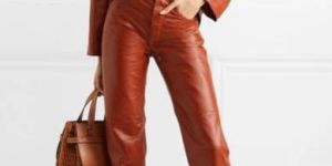 Women Leather Trousers