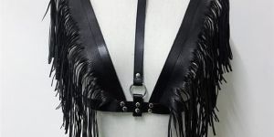 Women Link Chain Tassel Tank Tops