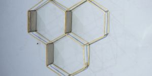 Hexagon Wall Rack