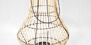 Wooden Rattan Lantern