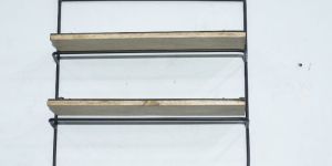 Wrought Iron Wall Rack