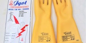 Rubber Insulating Seamless Hand Gloves