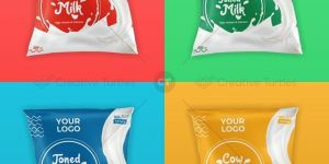 Printed Milk Packaging Pouches