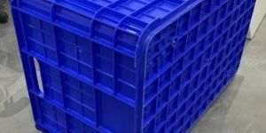Blue Industrial Crate