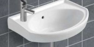 18x12 Inch Wall Mounted Wash Basin