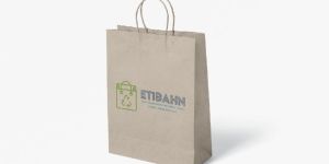 Printed Brown Kraft Paper Bags