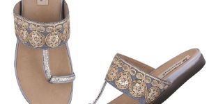 W195 Ladies Flat Slippers