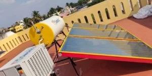 Non Pressurized Solar Heat Pump