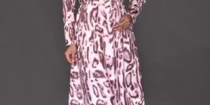 Printed One Piece Dress