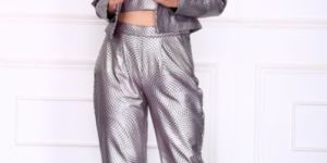 Silver Three Piece Co Ord Set