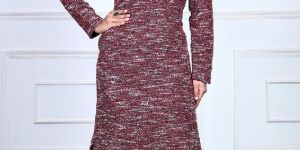 Woolen One Piece Dress