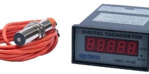 Digital Panel Mount Tachometer with Magnetic Pickup Sensor