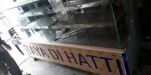 Stainless Steel Kitchen Display Counter