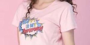 Clovia Casual Wear Cotton T Shirt