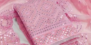 Mirror Work Dress Material