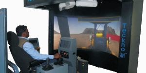 Excavator Operator Training Simulator - TecknoSIM