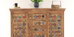 Ceramic Tiles Side Board