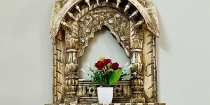 Wooden Carved Rajadthani Jharokha