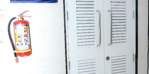 ELECTRIC LOUVERED DOORS