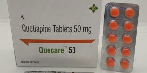 Quetiapine Fumarate 50mg Tablets