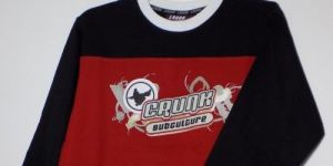 Cut & Sew T-Shirt with Embroidery