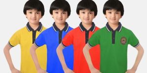 kids collar t-shirts uniform