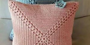 Crochet Panel Cushion Covers