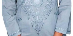 Chikan Embroidered Kurtis