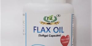 Flax Oil Soft Gel Capsule