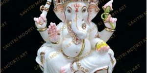 Marble Ganesh Moorti