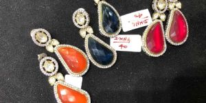 Semi Precious Stone Earrings