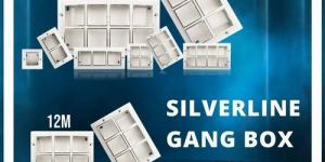 12mm Titan Modular Silverline Gang Box
