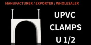 U-1/2 UPVC Double Nail Clamp