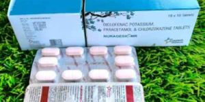 Diclofenac Potassium Paracetamol and Chlorzoxazone Tablets