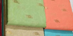 Cotton Resham Border Saree