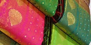 Karishma Satin Self Design Saree
