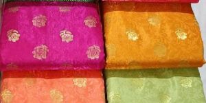Krishna Satin Border Butta Saree