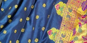 Monika Satin Paithani Pallu Saree