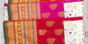 Monika Satin War Butta Saree