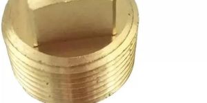 Male Threaded Brass Square Head Plug