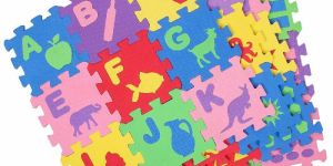 Alphabet & Counting Puzzle Mat