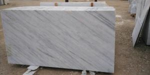 Jhanjhar White Marble Slabs